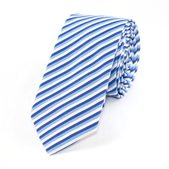 Cravata Dungi Albastre - Cravate cu Dungi