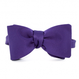 Papion Self-Tie Purple