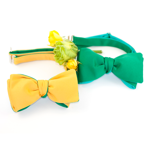 Papion Self-Tie Yellow