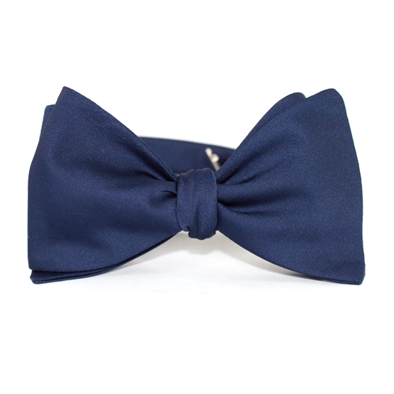 Papion Self-Tie Bleumarin  - Papioane Self-Tie