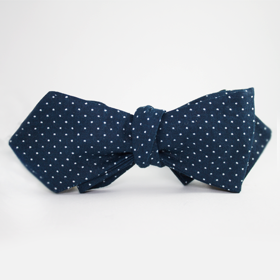 Papion Self-Tie Buline Navy - Papioane Self-Tie