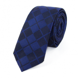 Cravata Carouri Bleumarin