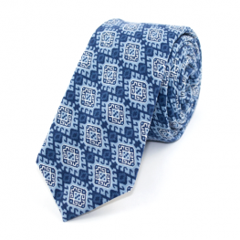 Cravata Romburi Albastru