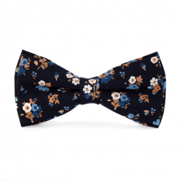 Papion Floral Bleumarin