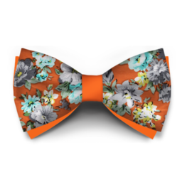 Papion Floral Oranj Cinabre