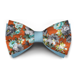 Papion Floral Oranj Cinabre