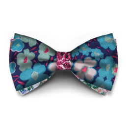 Papion Floral Turcuaz