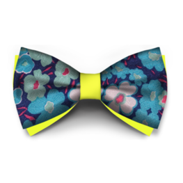 Papion Floral Turcuaz