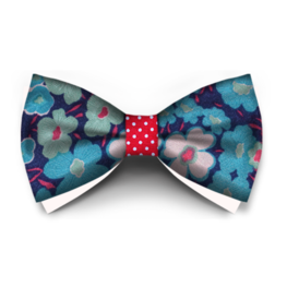 Papion Floral Turcuaz